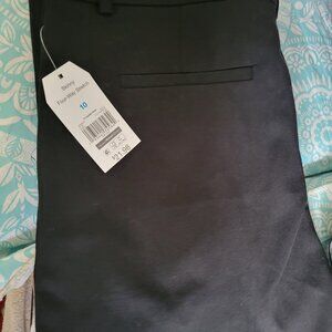 Skinny four way stretch women's slacks